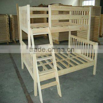 Used Cheap Prices Solid Wood Kids Bunk Beds for Sale photo-2