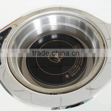 Stainless Steel Electric Pan Grill Steam Hot Pot and Teppanyaki Grill, GER-2000UCT photo-3