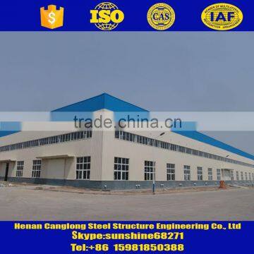 Steel Fabricated House Application poultry farm design in broiler