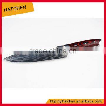 HYF59-red German VG10 damascus chef knife