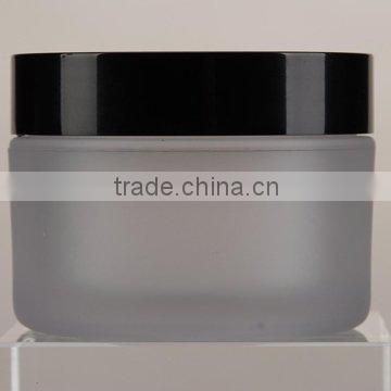 Round PETG cosmetic cream jar for personal care