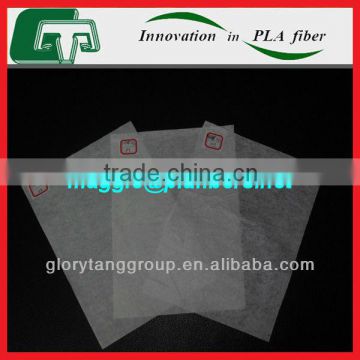 spunlace nonwoven,PLA-Wood Pulp Spunlace Nonwoven