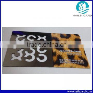 Hot Sale 0.3mm In Thickness Metal VIP Cards