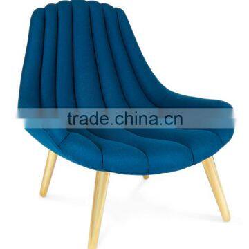 brigitte navy lounge chair