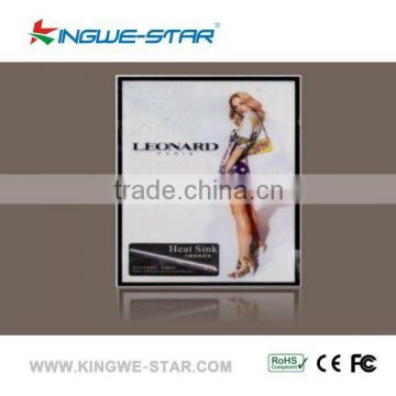 Super slim outdoor advertising lcd display