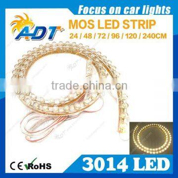 2015 hotsell Hight quanlity 72 cm waterfroof PVC led strip light