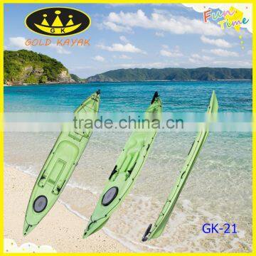 LLDPE single sit on fishing kayak