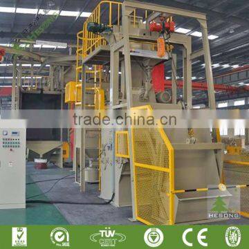 8GN Crawler Shot Blasting Machine With Automatic Loading