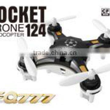 fuqi factory FQ777-124 Pocket Drone 2.4G RC Micro Quadcopter 4CH 6Axis Gyro RTF UAV RC Mini Drones                        
                                                Quality Choice