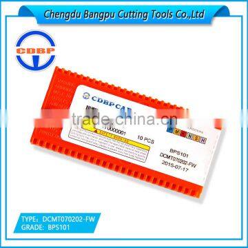 Tungsten Carbide Cutting Tool DCMT070202-FW BPS101 for Steel Finishing photo-2
