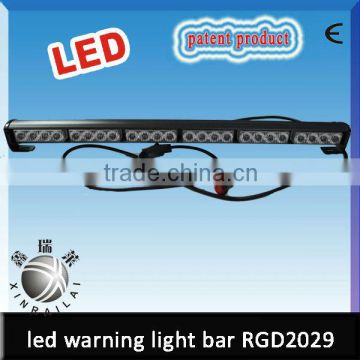 Available colors blue/ yellow/ red/ white/ green... 8 flash patterns led warning bar with magnet and cigar plug