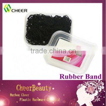 Black box package Colored rubber bands