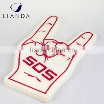 Foam Finger for Sale,promotional Oem Foam Hand,eva Foam Cheering Hands photo-6