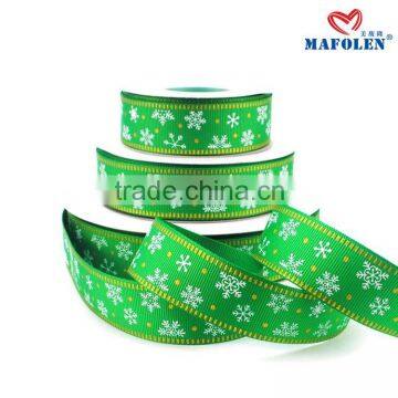 Wholesale christams decoration ribbon flowers in meters imported grosgrain ribbons