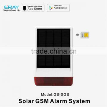 Home Security Usage Security GSM Solar Power Alarm System GS-SGS