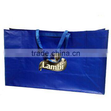 flower printing PP woven bag, PP woven shopping bag