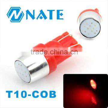 2014 whole sale and Cheapest car led light t10 LED cob 1W