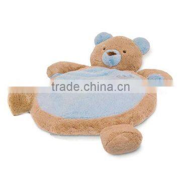 blue Bestever teddy bear baby mat