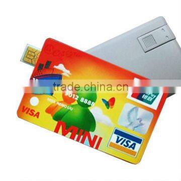 Full Colour Custom USB Flash Drive - Card Shape