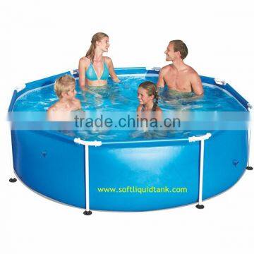 size of 244X 61cm metal frame pool swimming pool