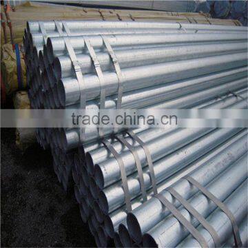 hot rolled galvanized pipe for construction