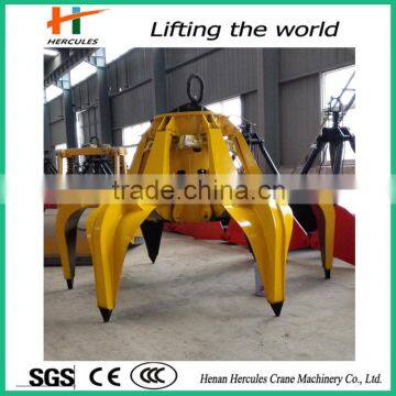 China Supplier Six Petal Clamshell Crane Grab Bucket for Cranes