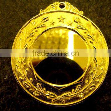 High quality gold color blank sports medal