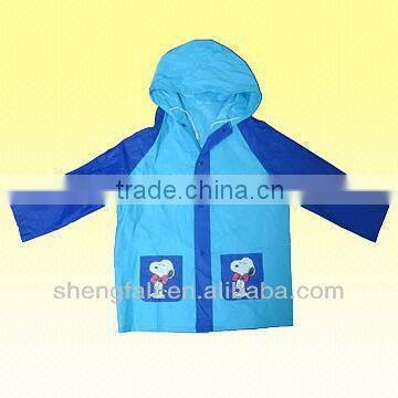PVC Waterproof Raincoat for Kids