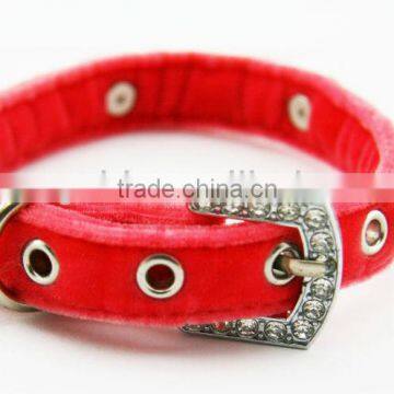 velvet pet collar wholesale