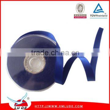 Grey Color Satin Ribbon Pattern For Gift Packing and Decoration