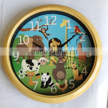 hot selling 10 inch musical clock 2016