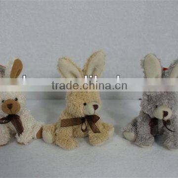 Cute plush animal easter rabbit