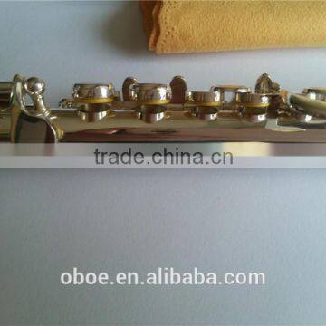 Cupronickel Body Piccolo With Silver Plated Keys and Body photo-5