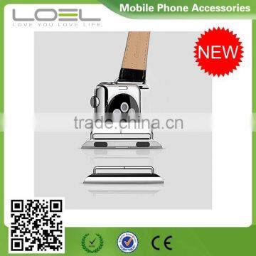 Crocodile Texture Genuine Leather Wristband Watch Band for Apple Watch Leather 38mm With Adapter photo-6