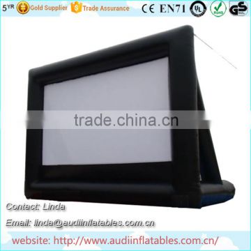 Outdoor inflatable movie screen for sale