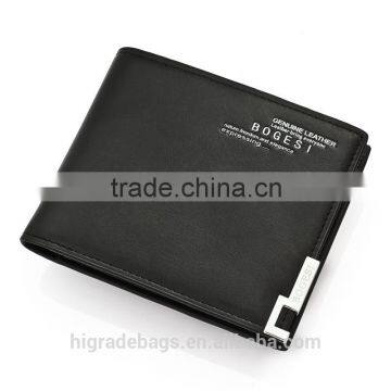 hotsale young man wallet, cheap leather wallet