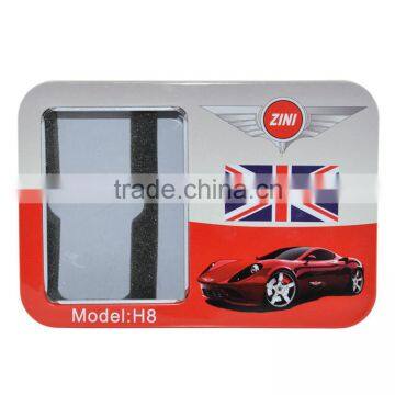 Delicate usb flash drive packaging tin box with clear window