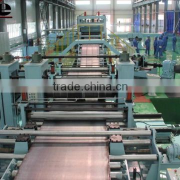 HR/CR steel coil slitting and rewinding machine