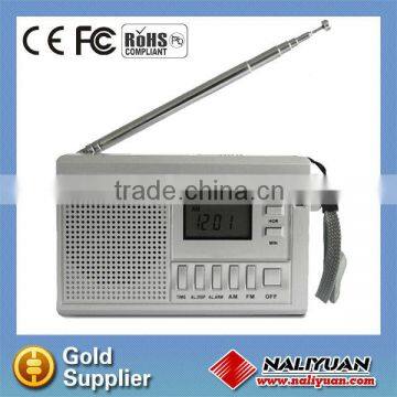 High quality multifunction radio with backlight LCD display radio with backlight
