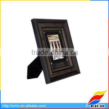 2016 promotional cheap black custom wooden photo frames