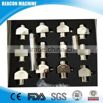 Common rail injector diagnostic tools of 12 pieces clamp holder or adapters