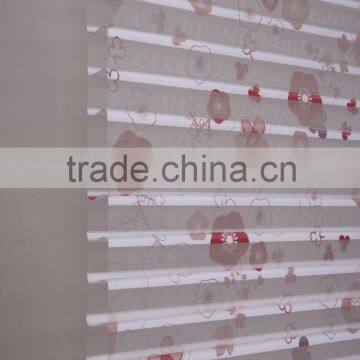 55mm printed silhouette shangrila roller window shade fabric