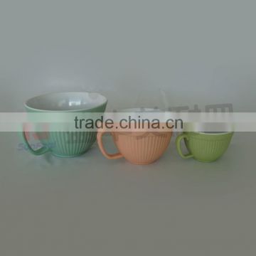 3pcs melamine measuring cups