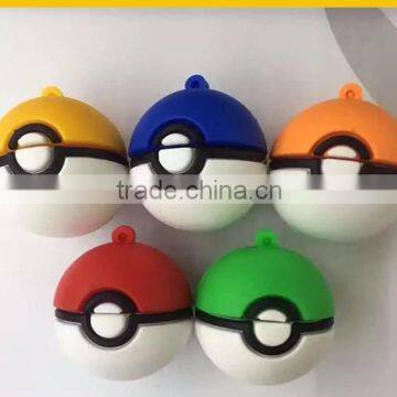 High speed attractive design giveaway 8gb usb flash drive pokemon ball pen drive