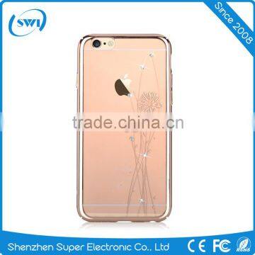 Luxury Original Diamand Element Cell Phone Case for IPhone 6, Electroplating Crystal PC Back Cover for IPhone 6s photo-3