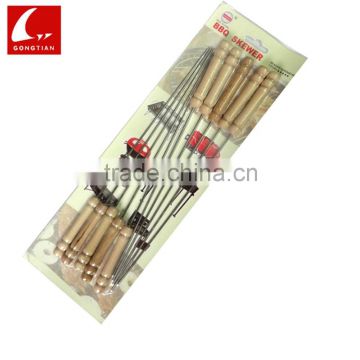 Wooden Handle BBQ Skewer