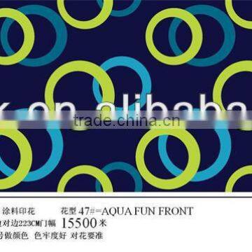 100% polyester pigment print microfiber fabric