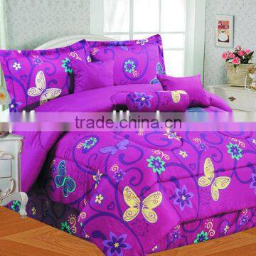 7Pc Heat-Transfer Printed Bedding Set