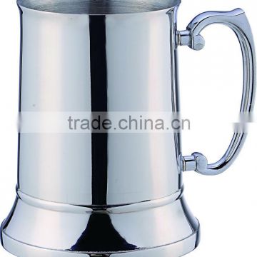 500ml stainless steel beer mug /metal tankard