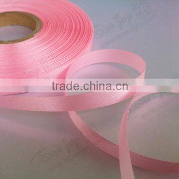 Hot Selling Polyester Pink Ribbon